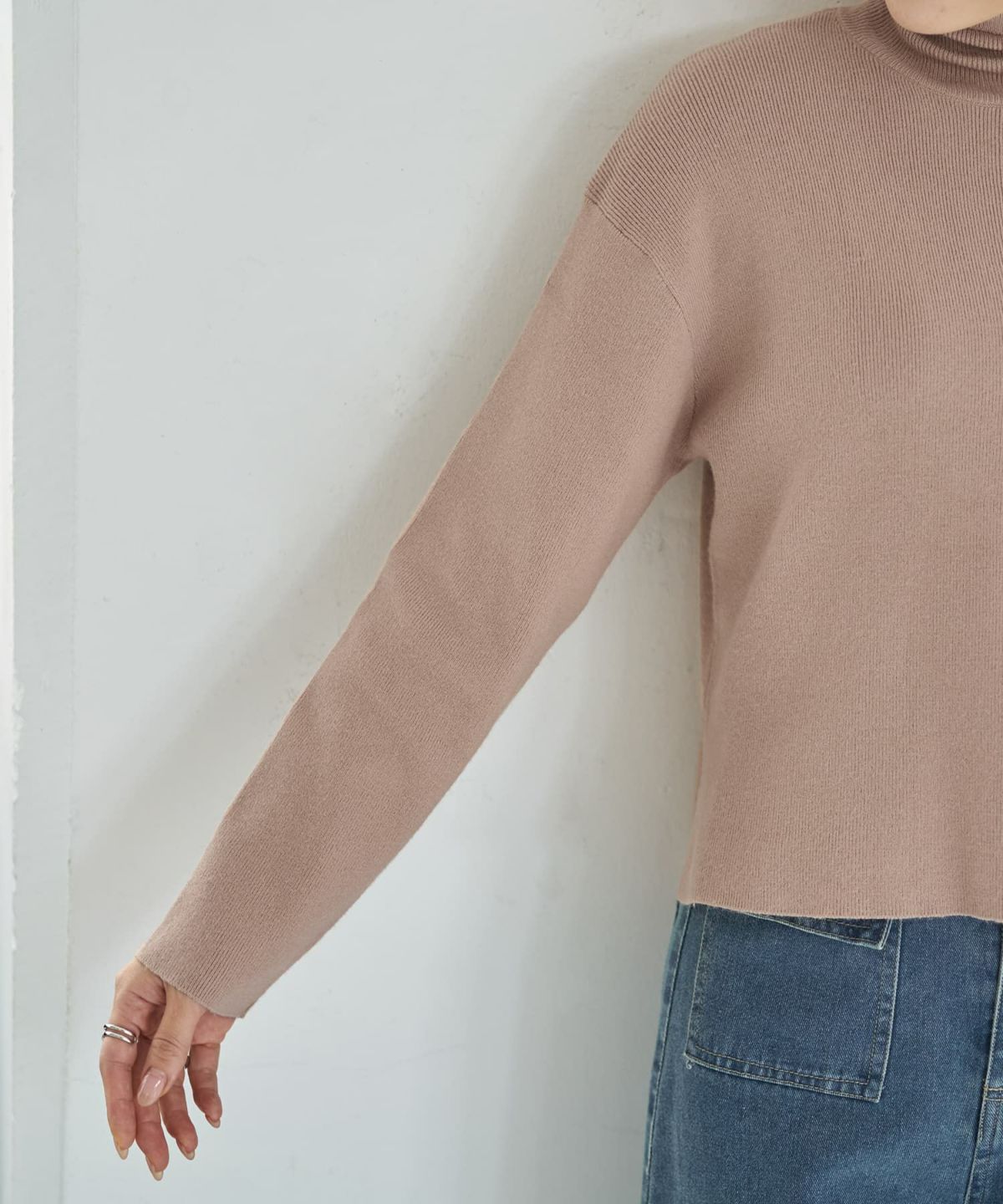 着用イメージ 166cm ベージュ