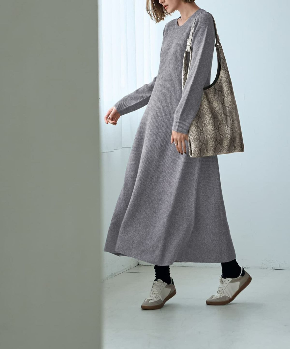 着用イメージ 166cm グレー 02サイズ