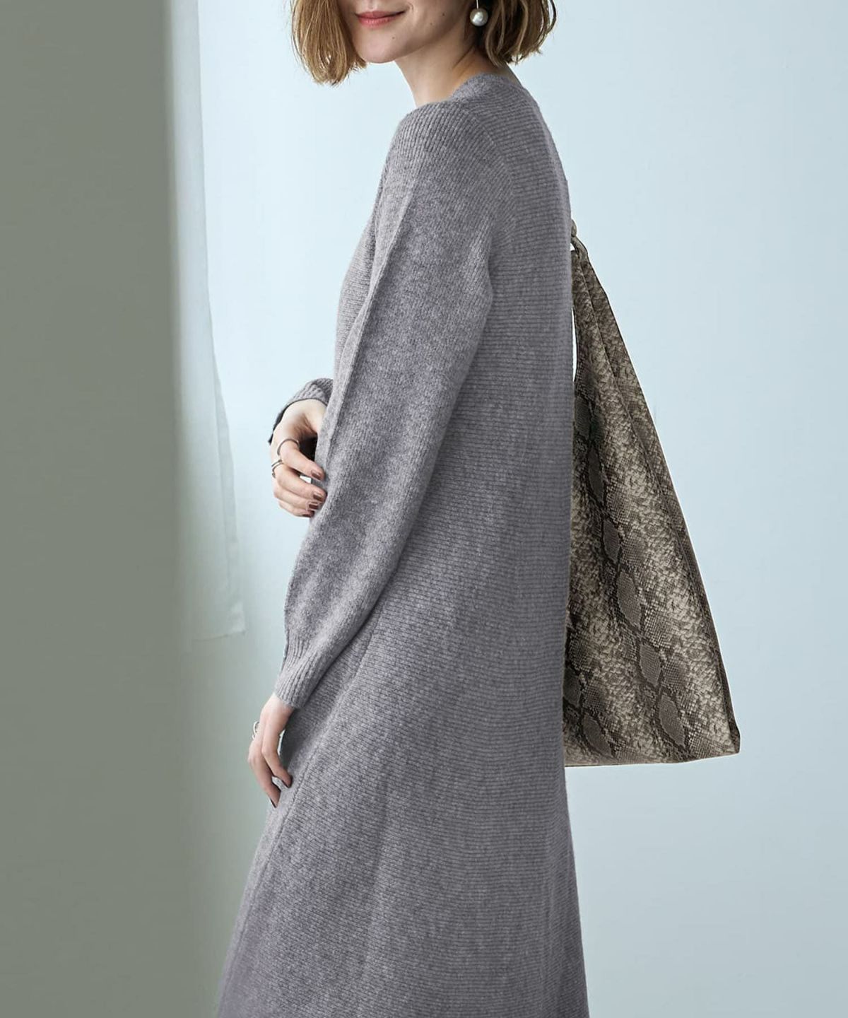 着用イメージ 166cm グレー 02サイズ