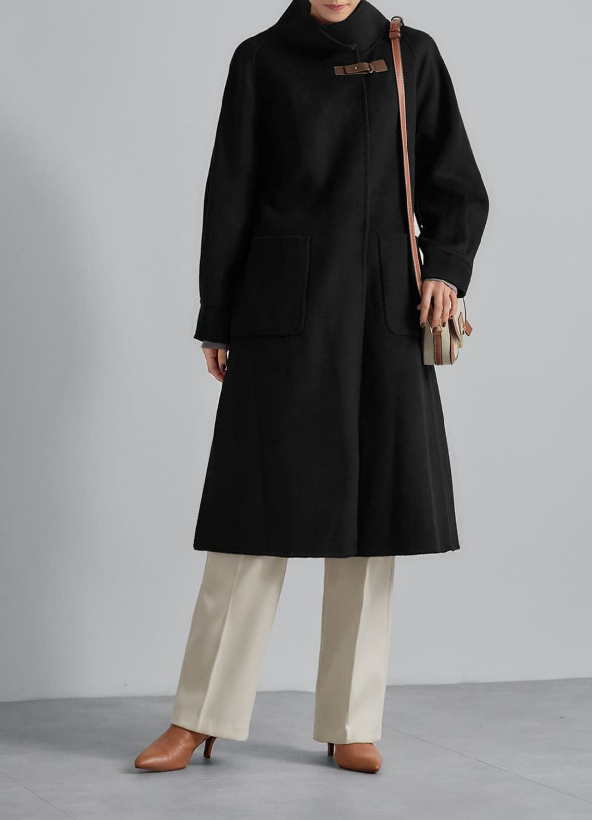 着用イメージ 165cm ブラック