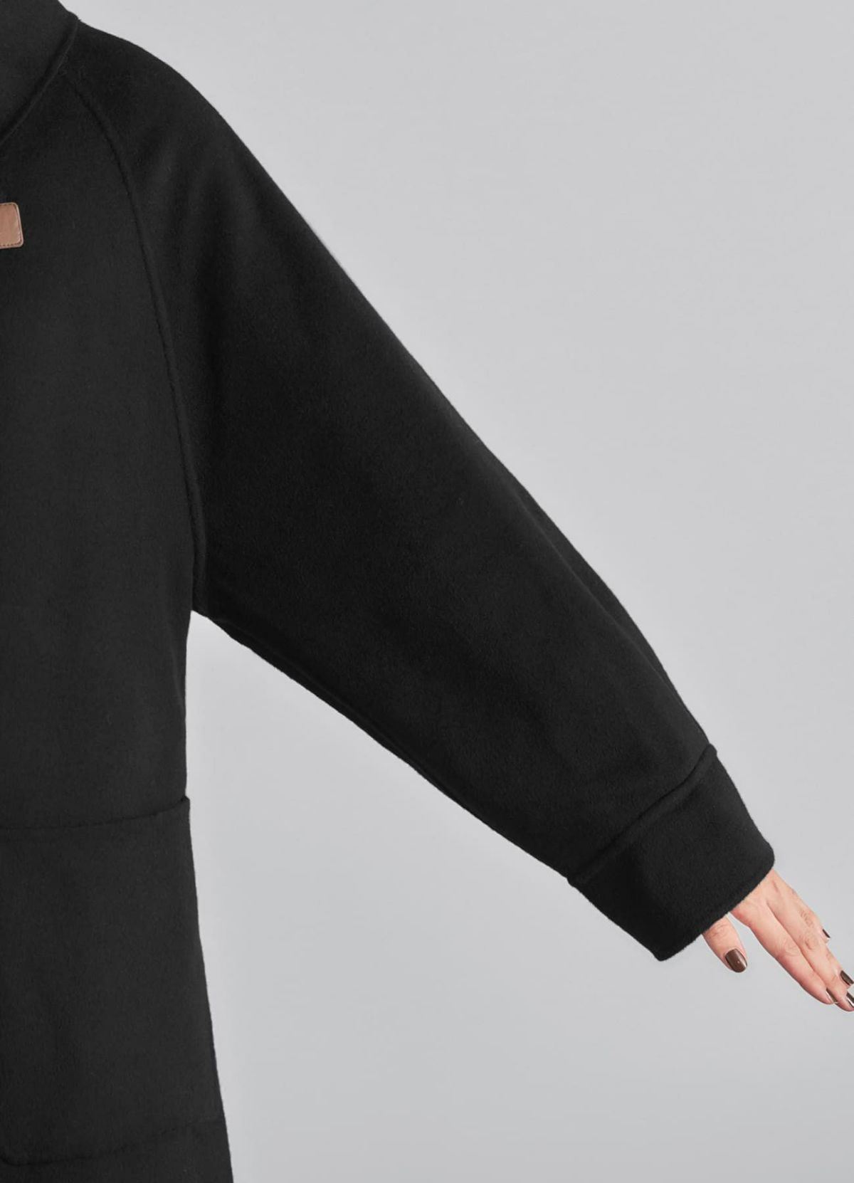 着用イメージ 165cm ブラック