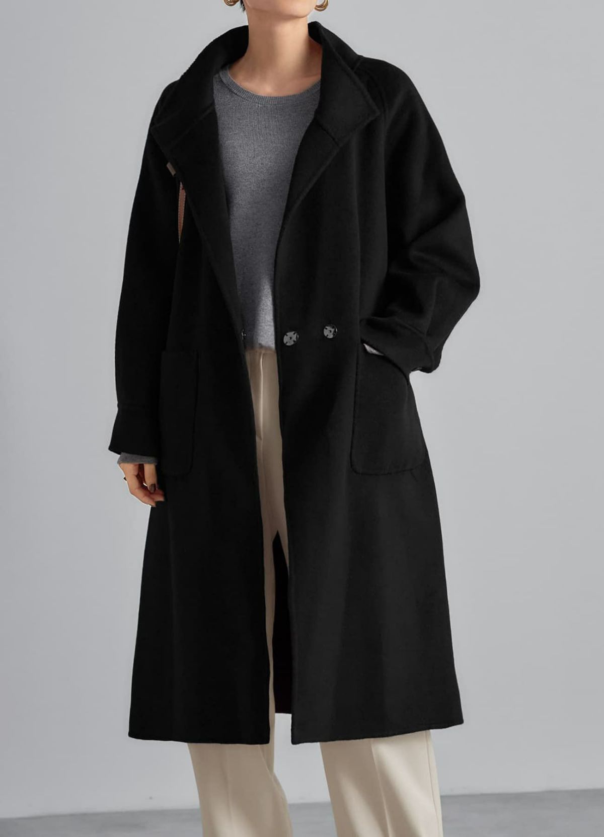 着用イメージ 165cm ブラック