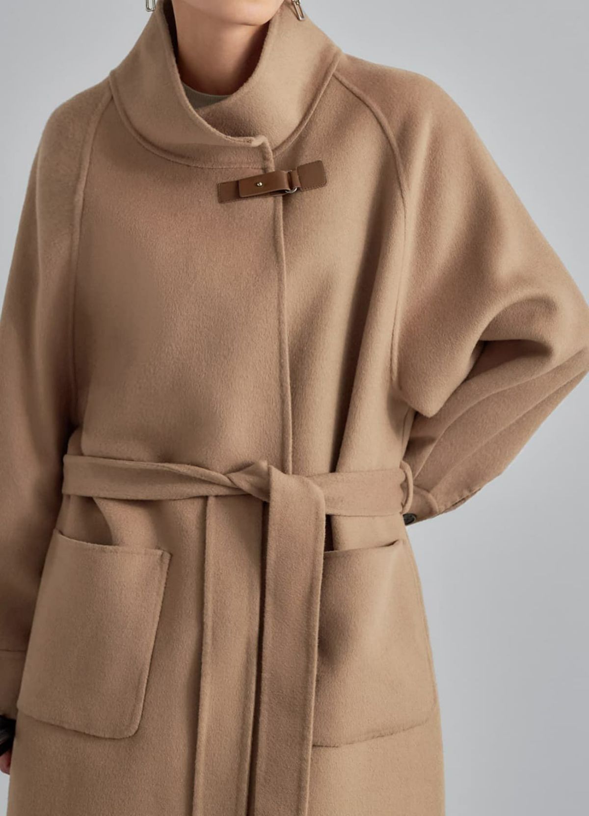 着用イメージ 165cm キャメル