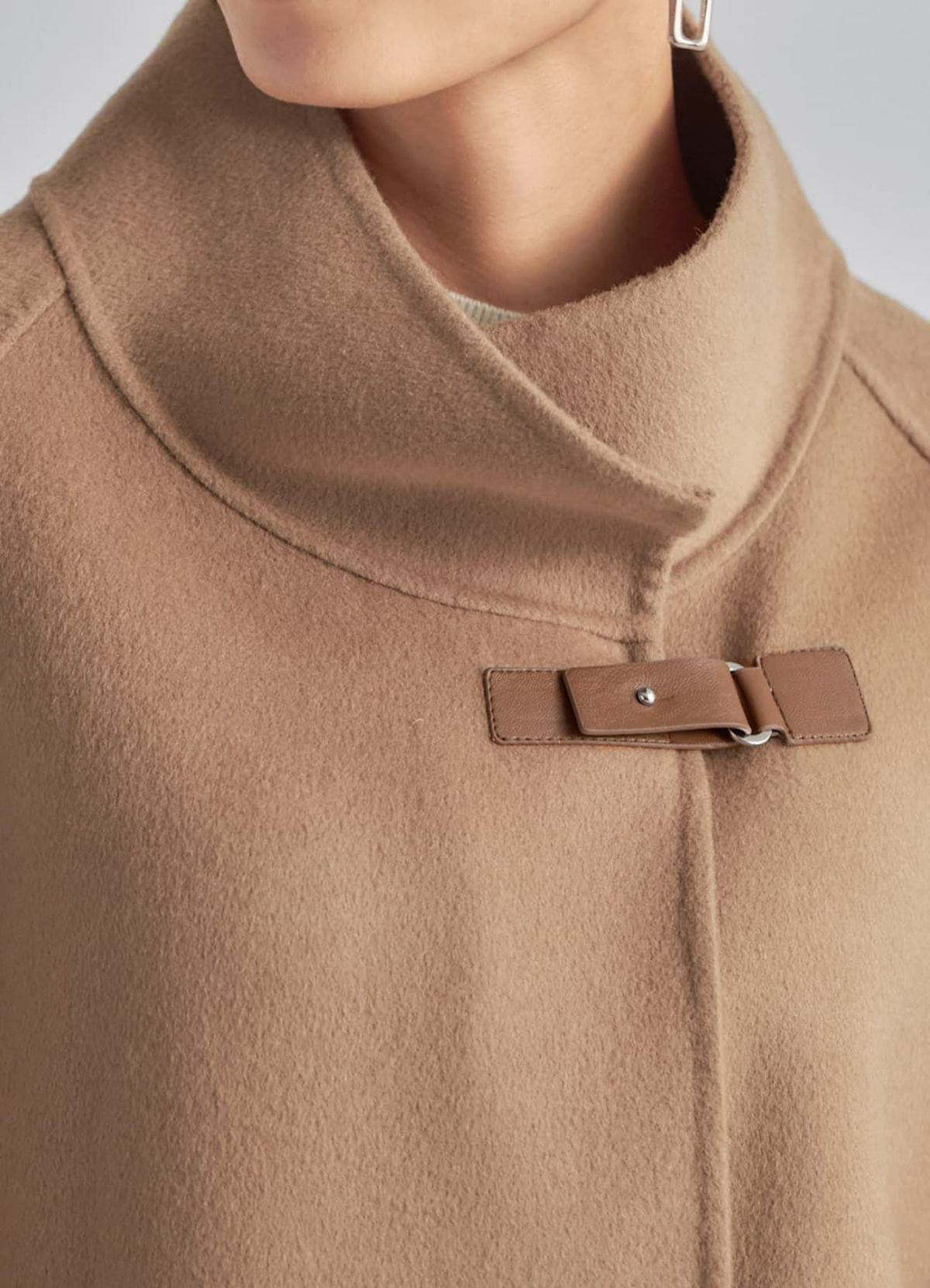 着用イメージ 165cm キャメル