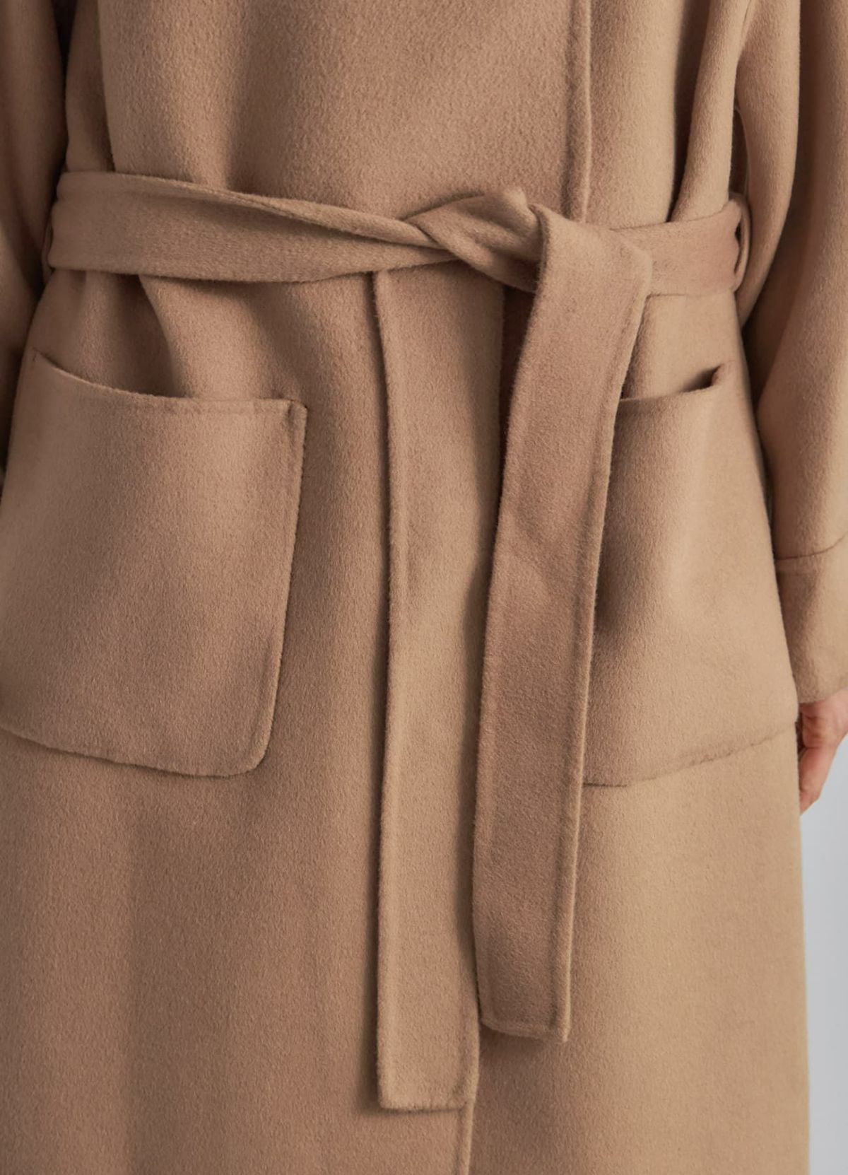 着用イメージ 165cm キャメル