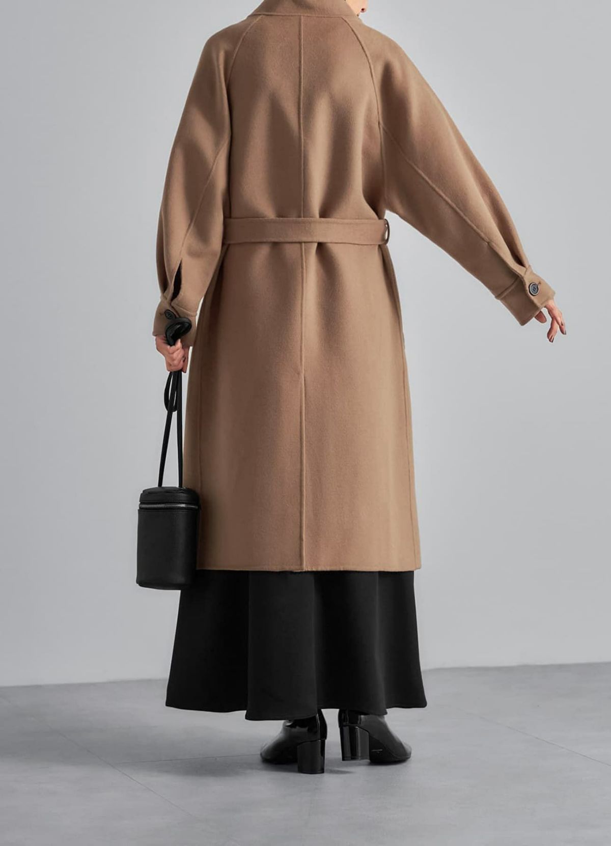 着用イメージ 165cm キャメル