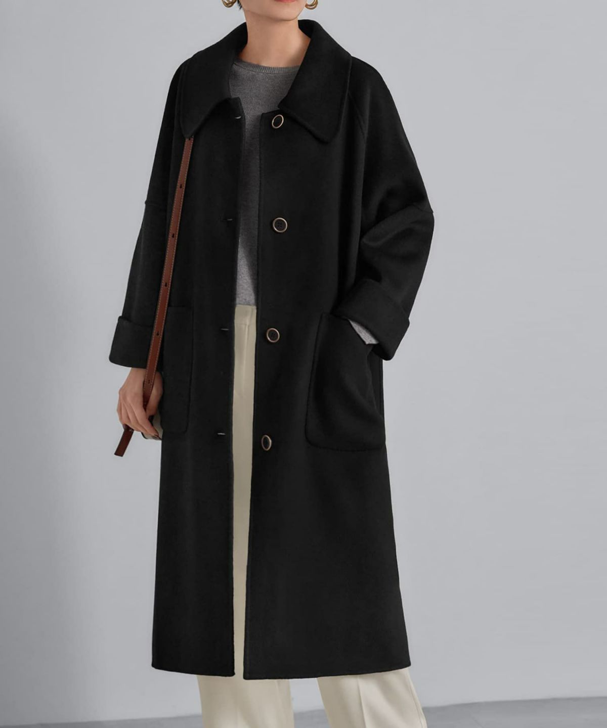 着用イメージ 165cm ブラック