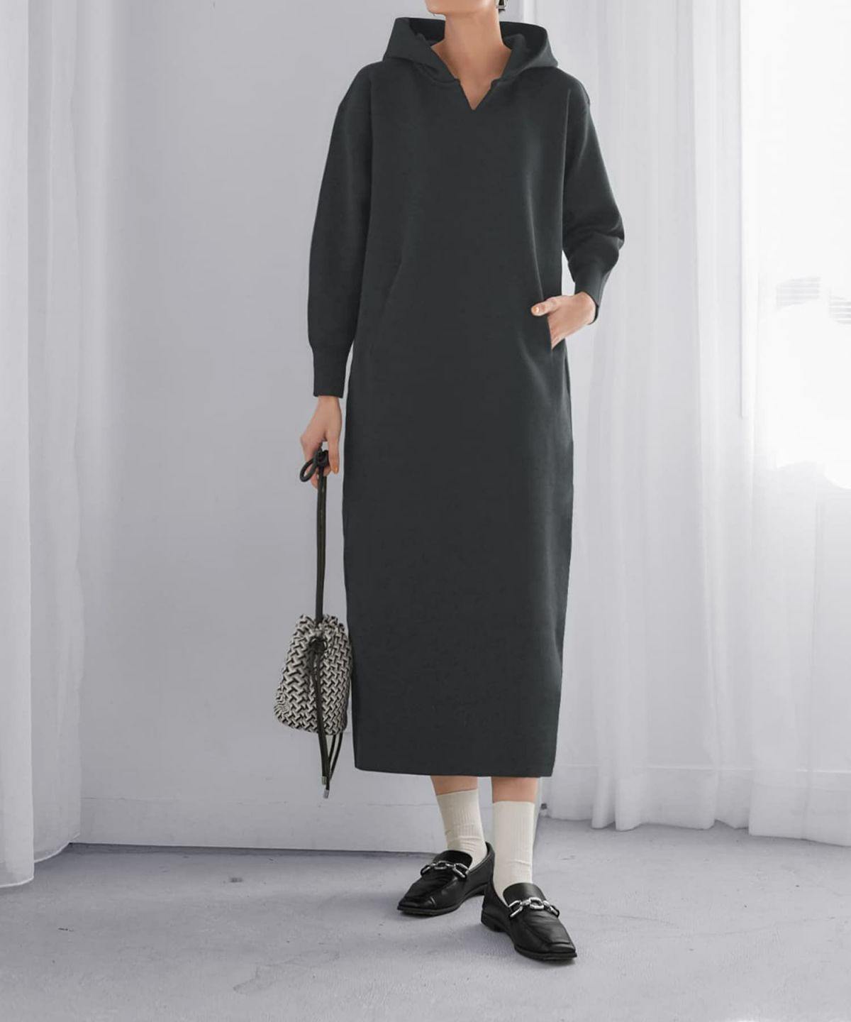 着用イメージ 167cm スミクロ 02サイズ