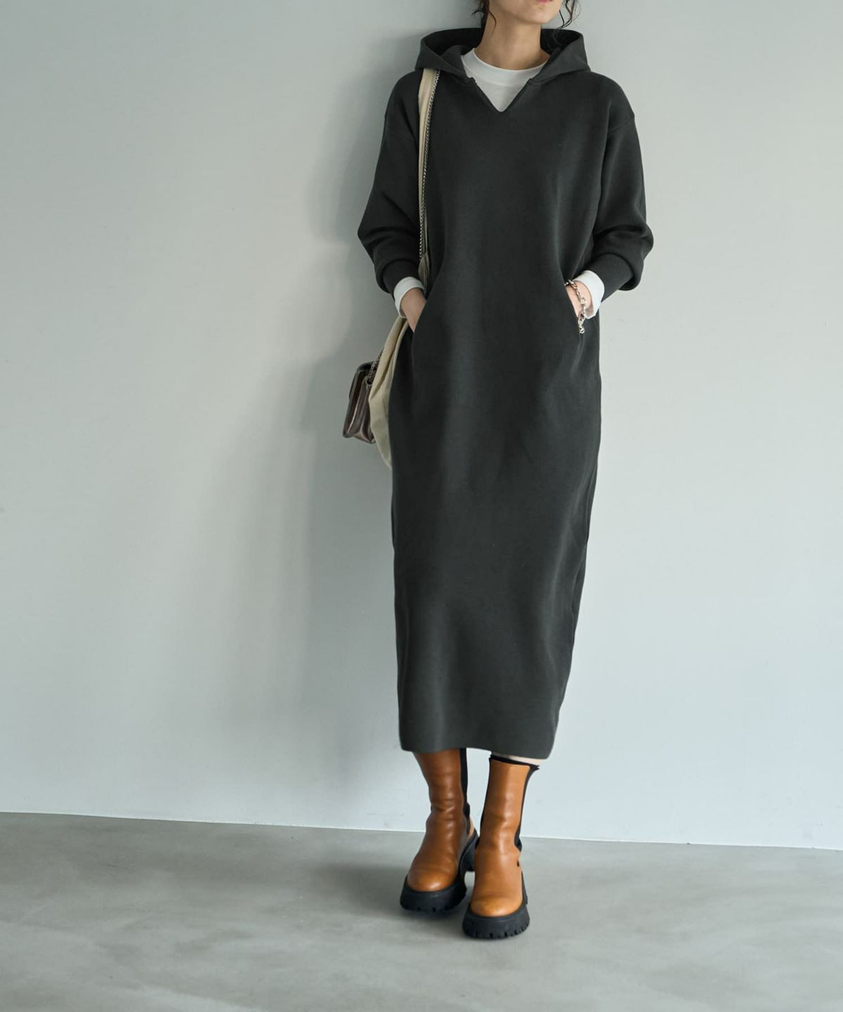 着用イメージ 167cm スミクロ 02サイズ