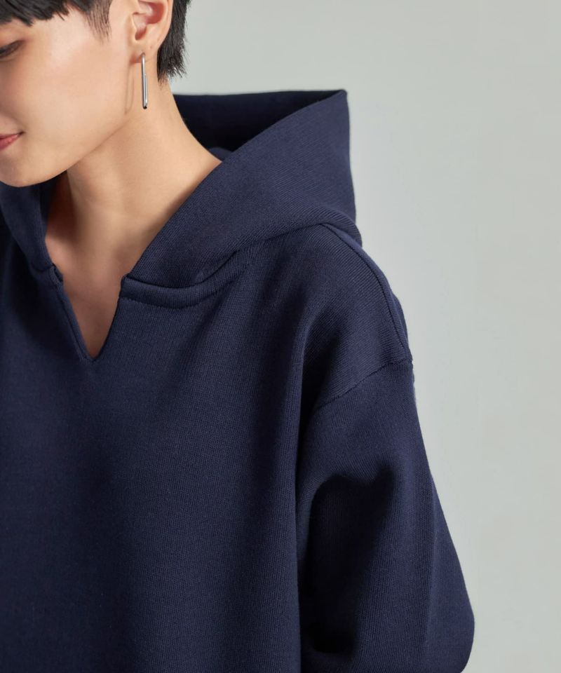 LUXE】ニットパーカーワンピースC | おしゃれな大人レディース LUXE】ニットパーカーワンピースC | おしゃれな大人レディース