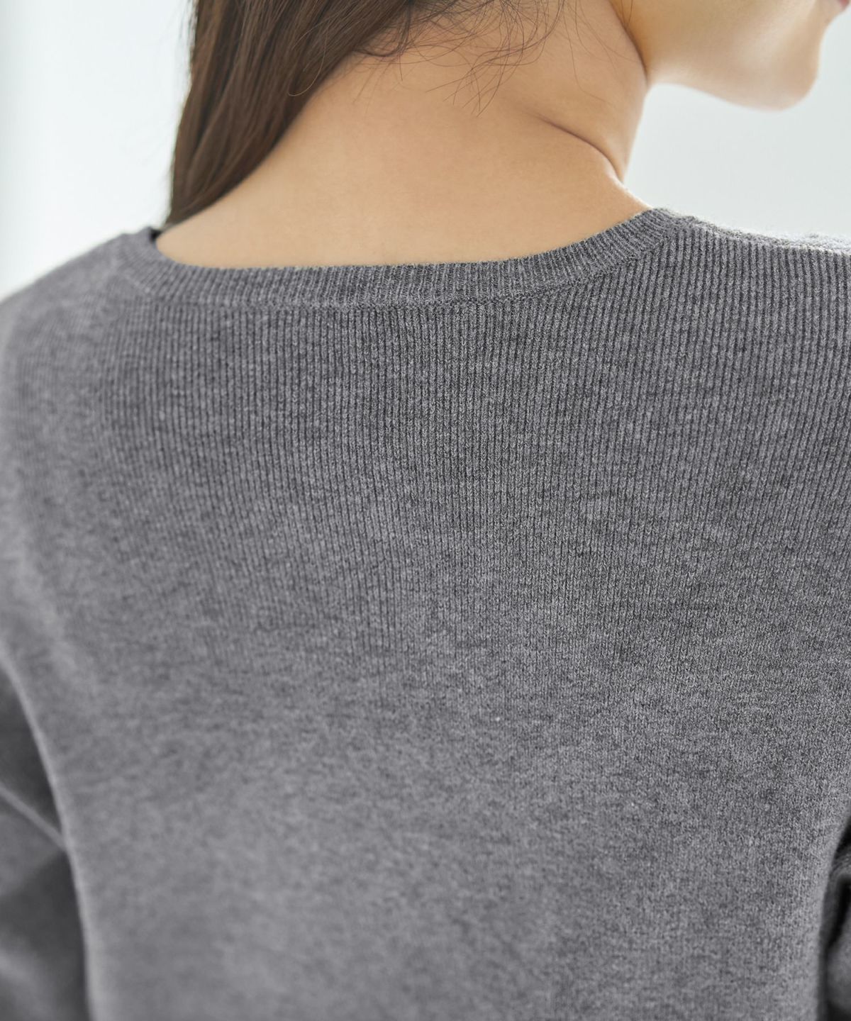 着用イメージ 166cm グレー