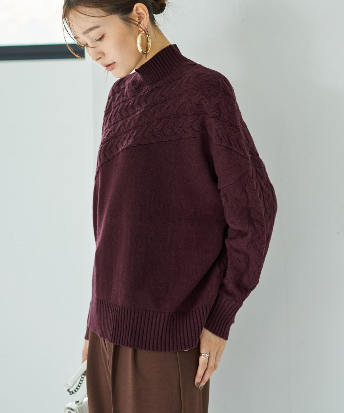 着用イメージ 166cm レーズン