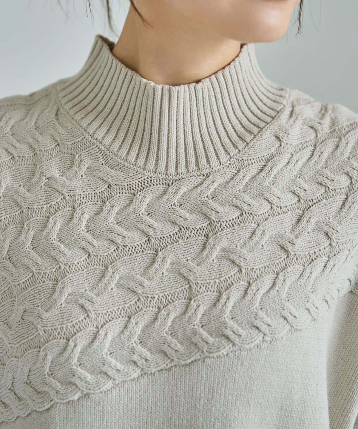 着用イメージ 166cm ナチュラル