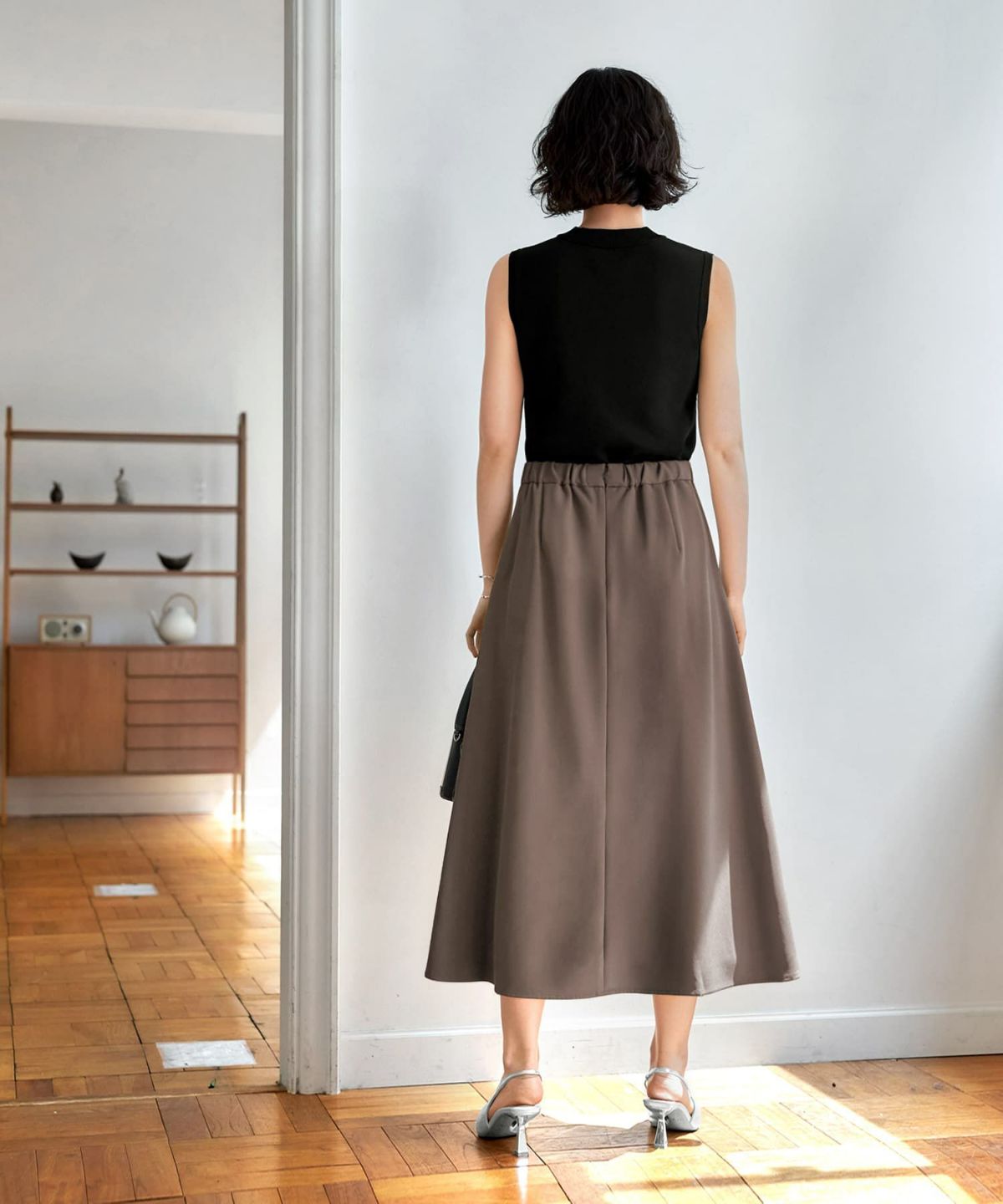 着用イメージ 165㎝　02サイズ カカオグレー