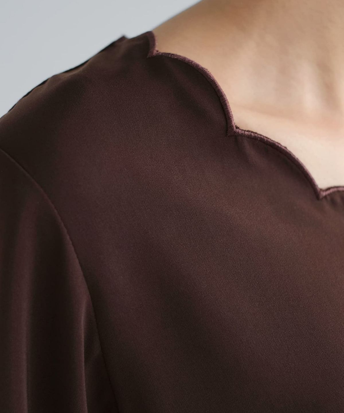 着用イメージ 165cm コーヒー Mサイズ