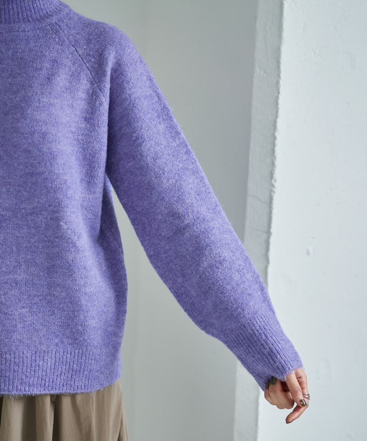 着用イメージ 165cm キャメル