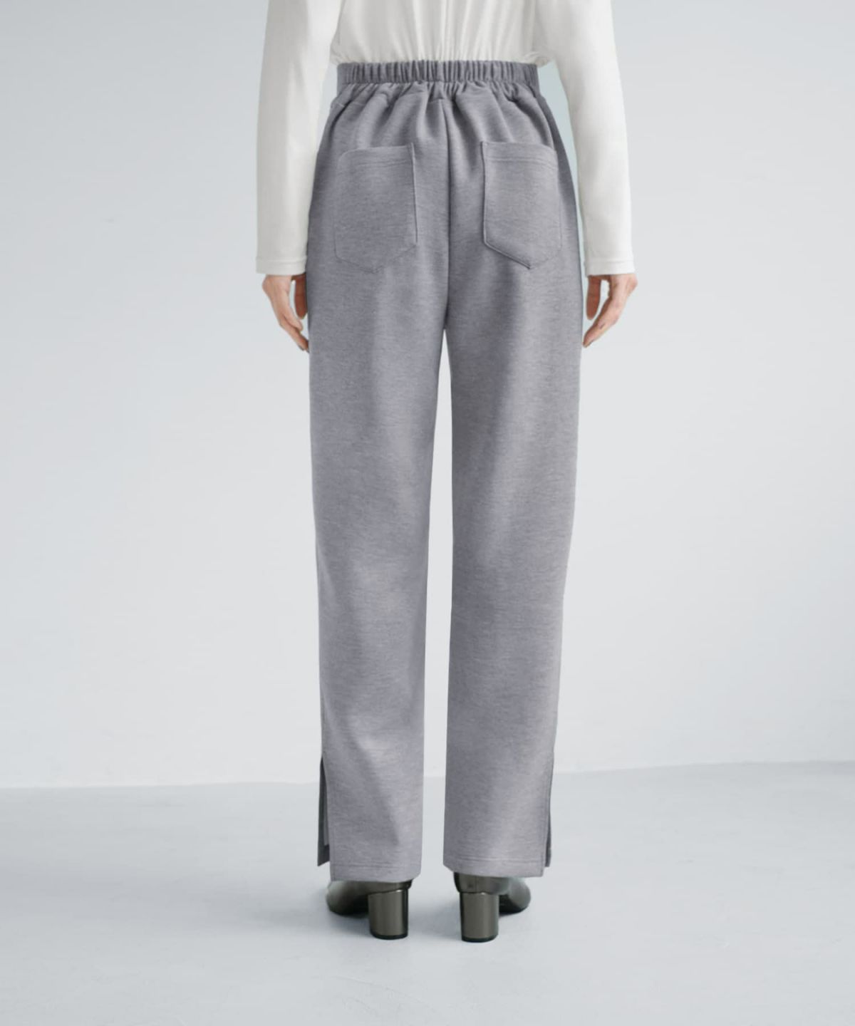 着用イメージ 165cm グレー Sサイズ（股下69cm）