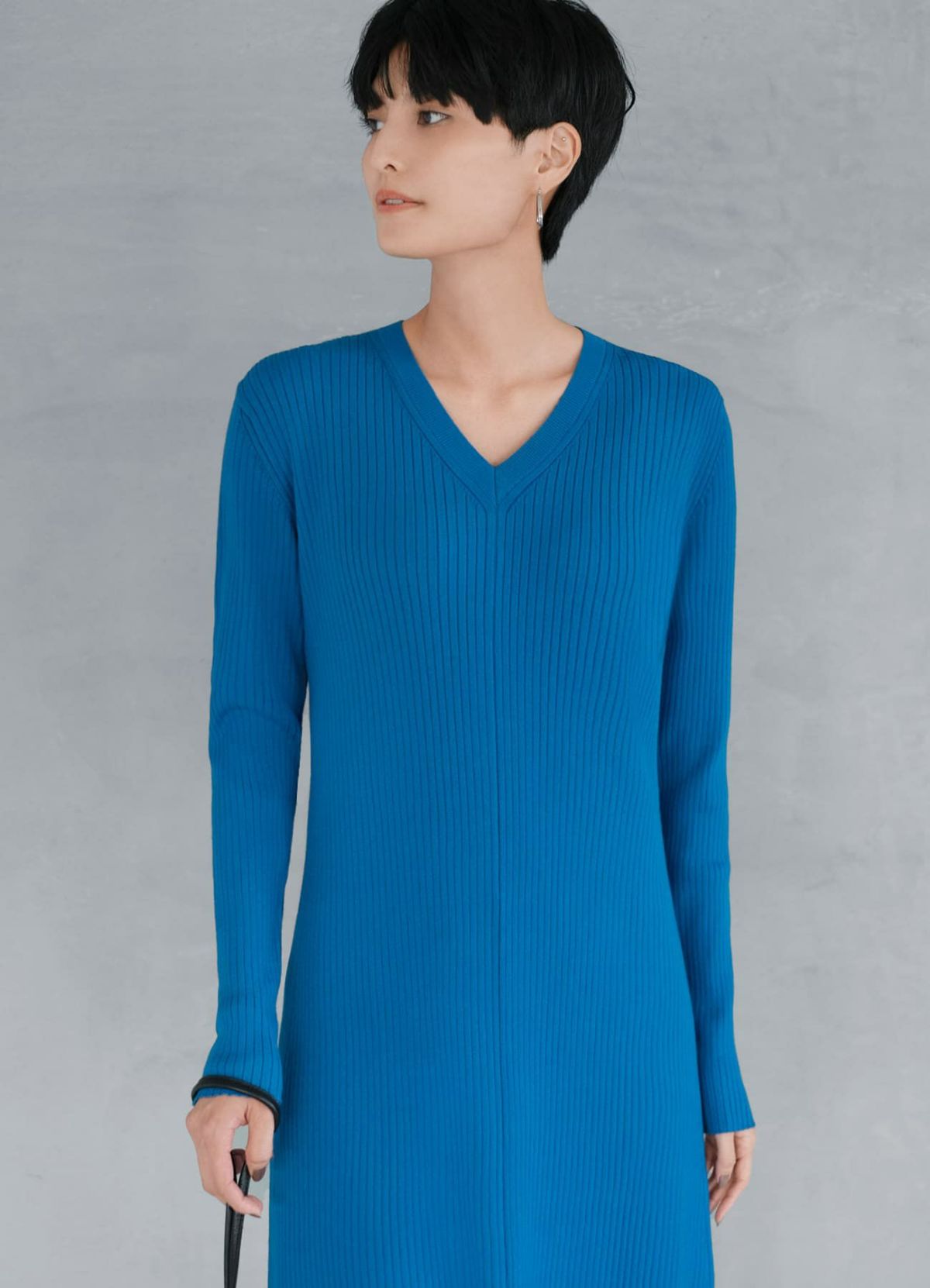 着用イメージ 165cm 着用サイズ 02 トパーズブルー