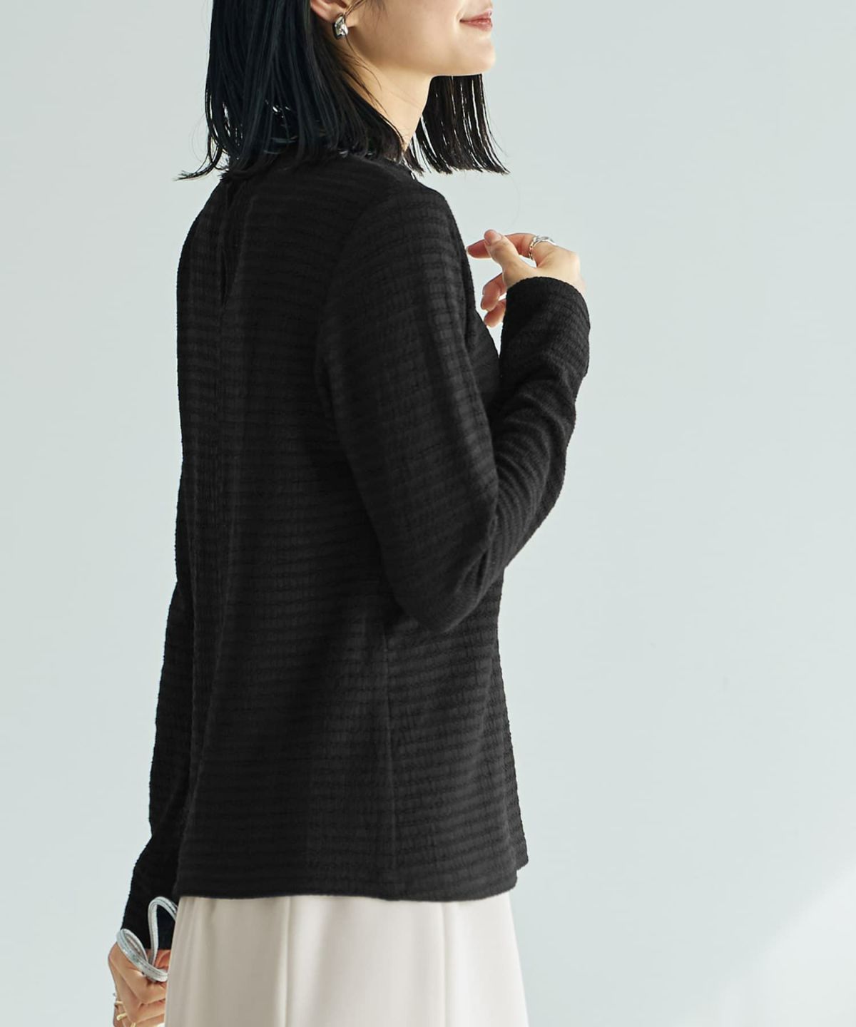 着用イメージ 164cm ブラック