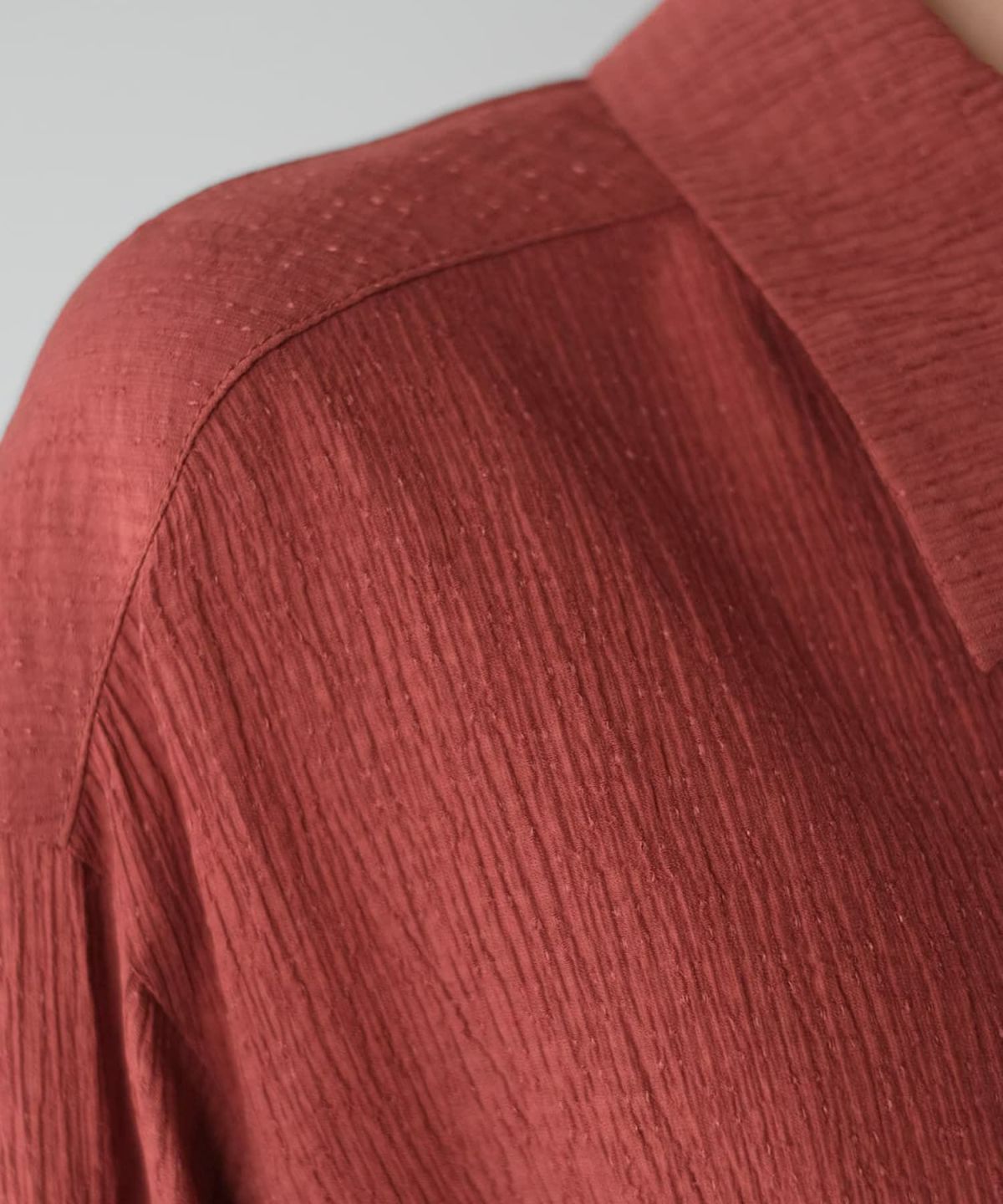 着用イメージ 165cm スモーキーレッド