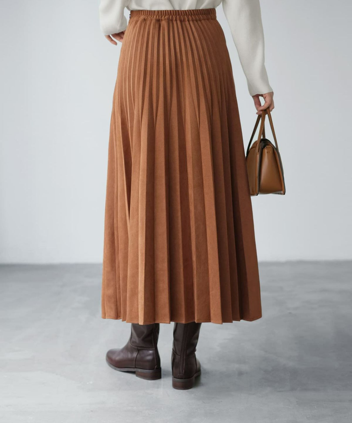 着用イメージ 166cm ブラウン 02サイズ