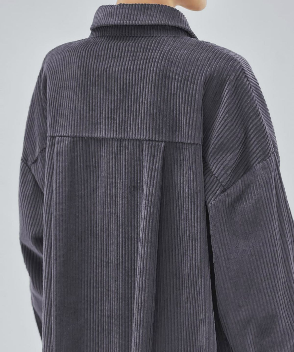 着用イメージ 168cm ダークグレー