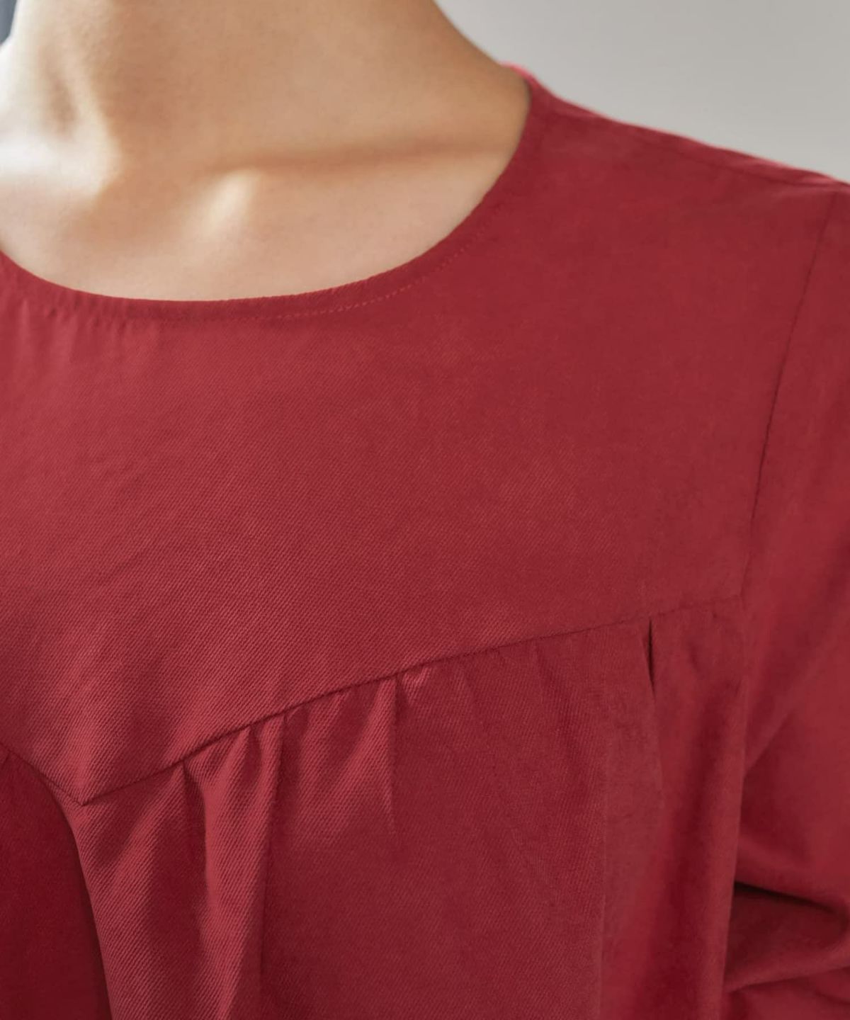 着用イメージ 166cm 着用サイズ 02 レッド