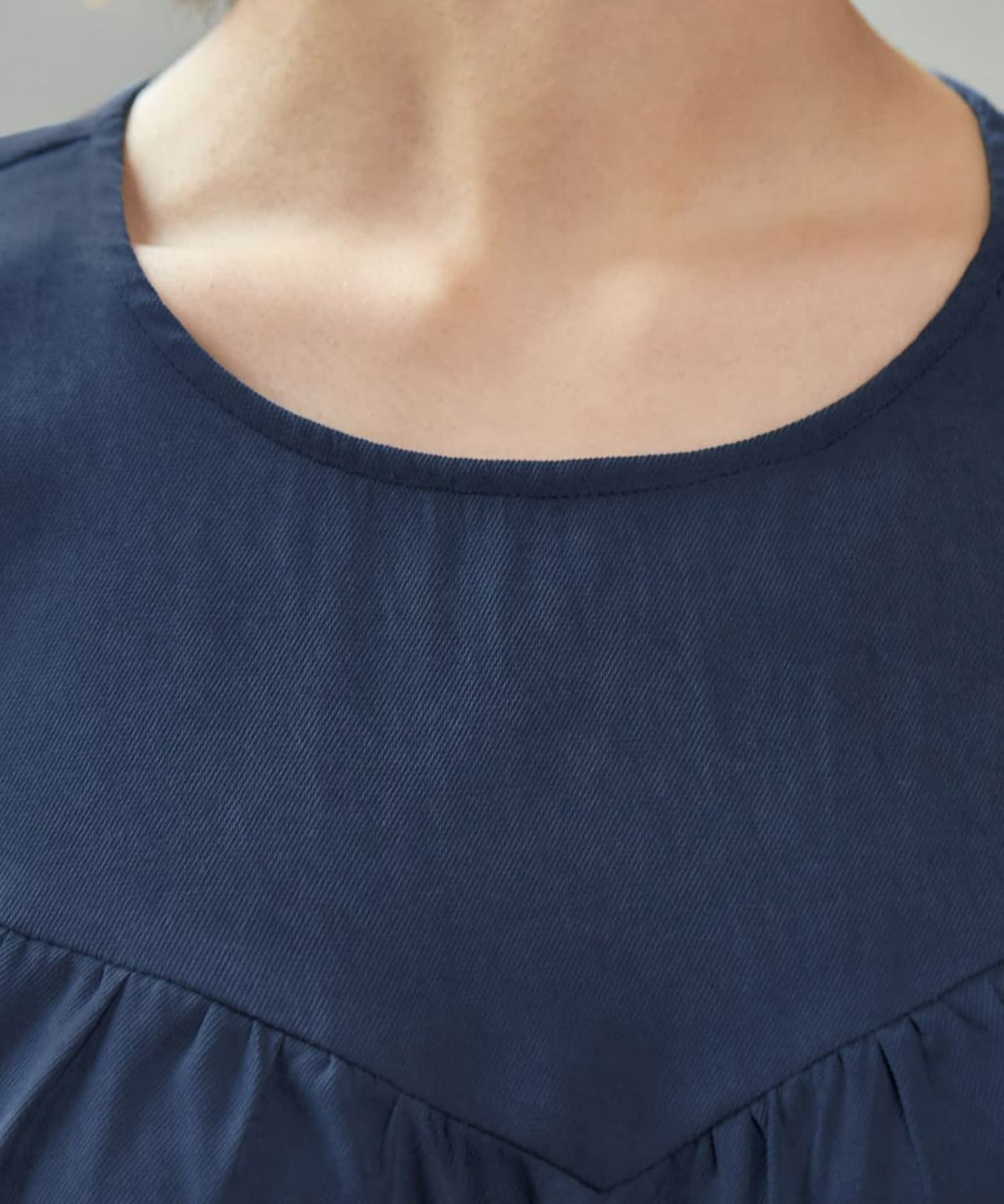 着用イメージ 166cm 着用サイズ 02 ネイビー