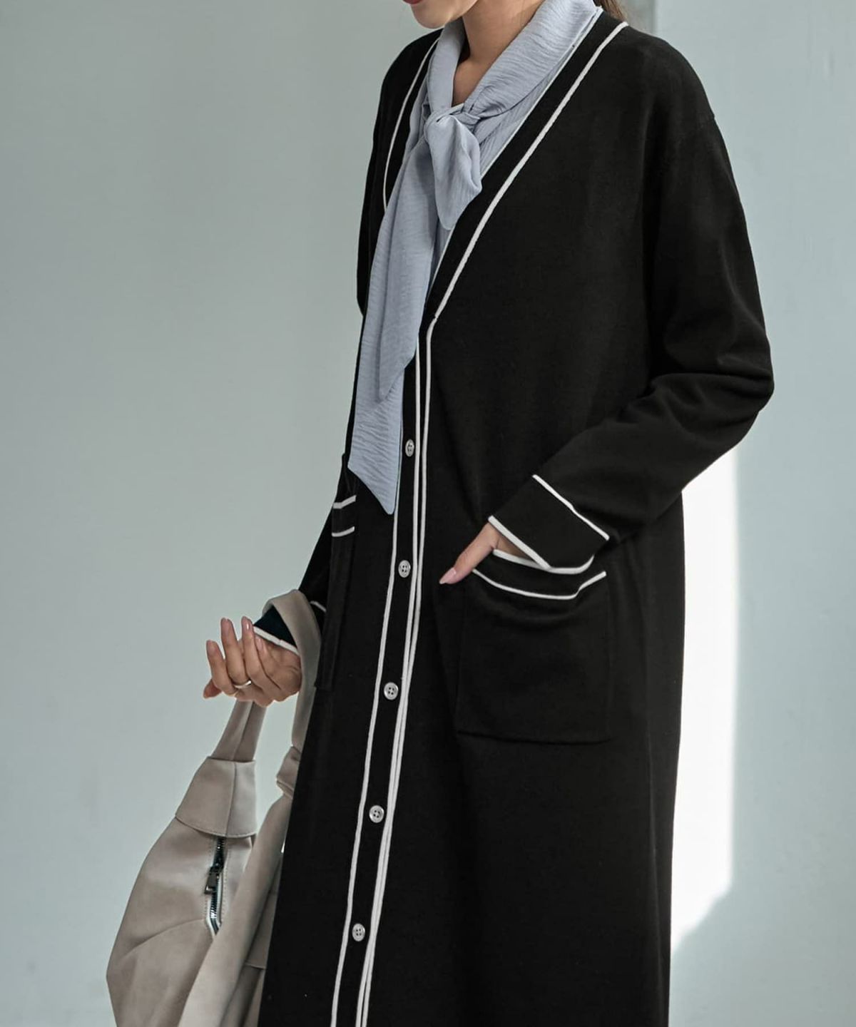 着用イメージ 168cm ブラック 02サイズ