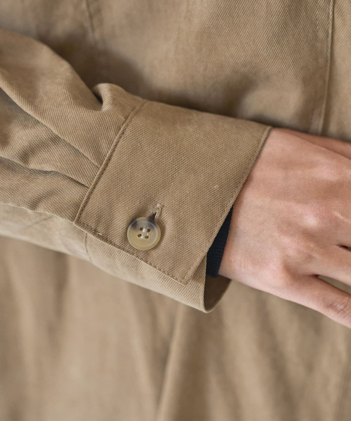 着用イメージ 168cm キャメル