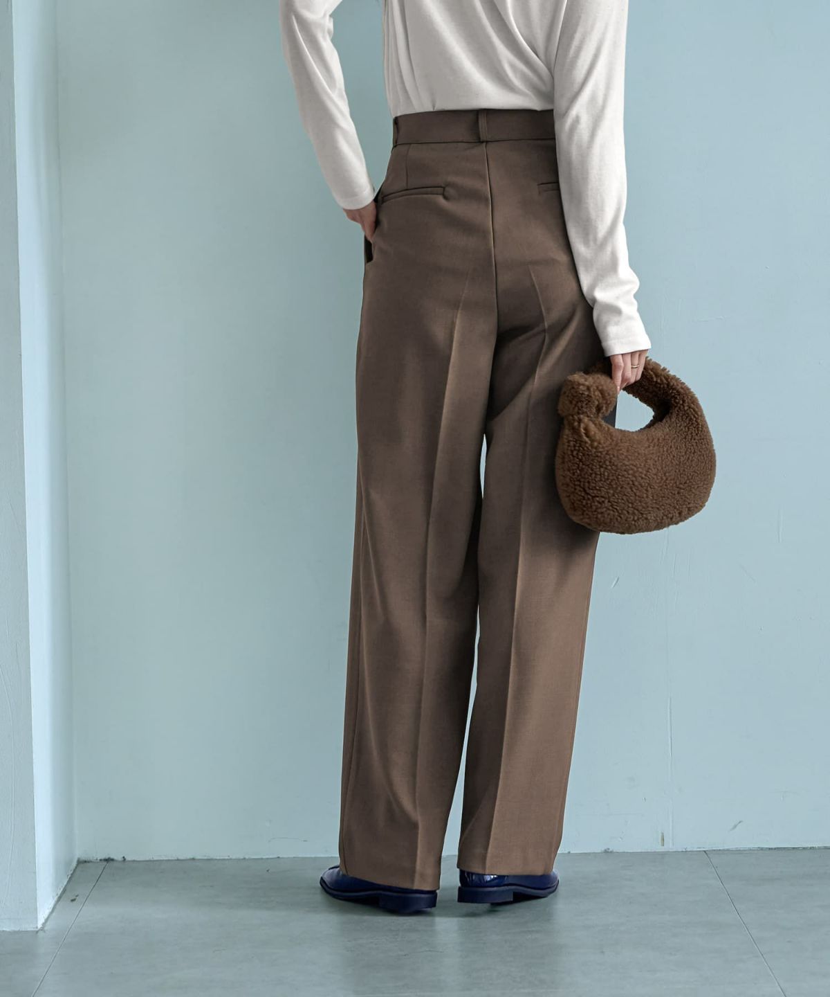 着用イメージ 166cm Sサイズ カーキ