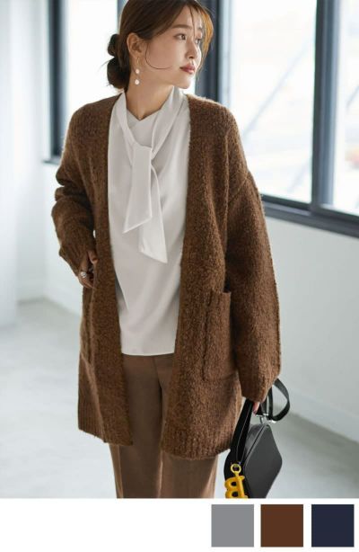 ☆フェイクレザーノーカラーブルゾン | おしゃれな大人レディース