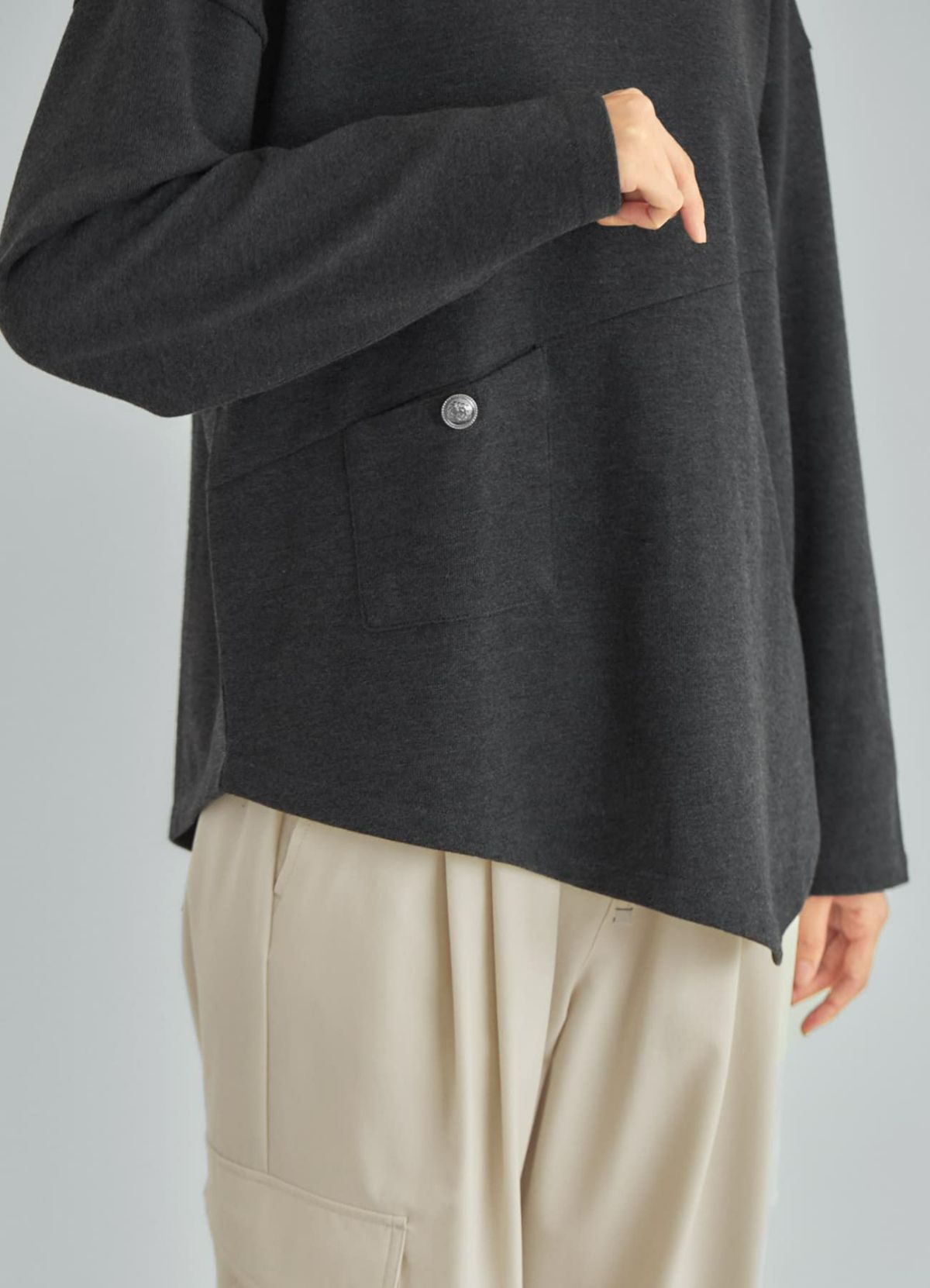 着用イメージ 165cm スミクロ