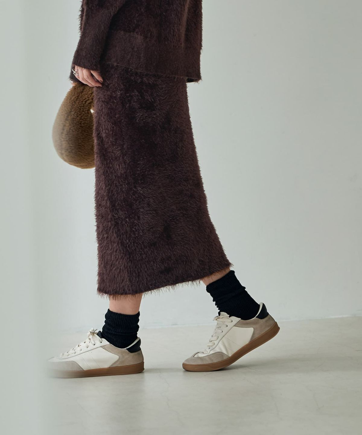 着用イメージ 166cm Sサイズ ダークブラウン