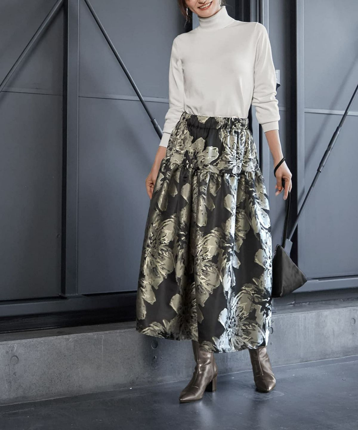 着用イメージ 165cm ホワイト