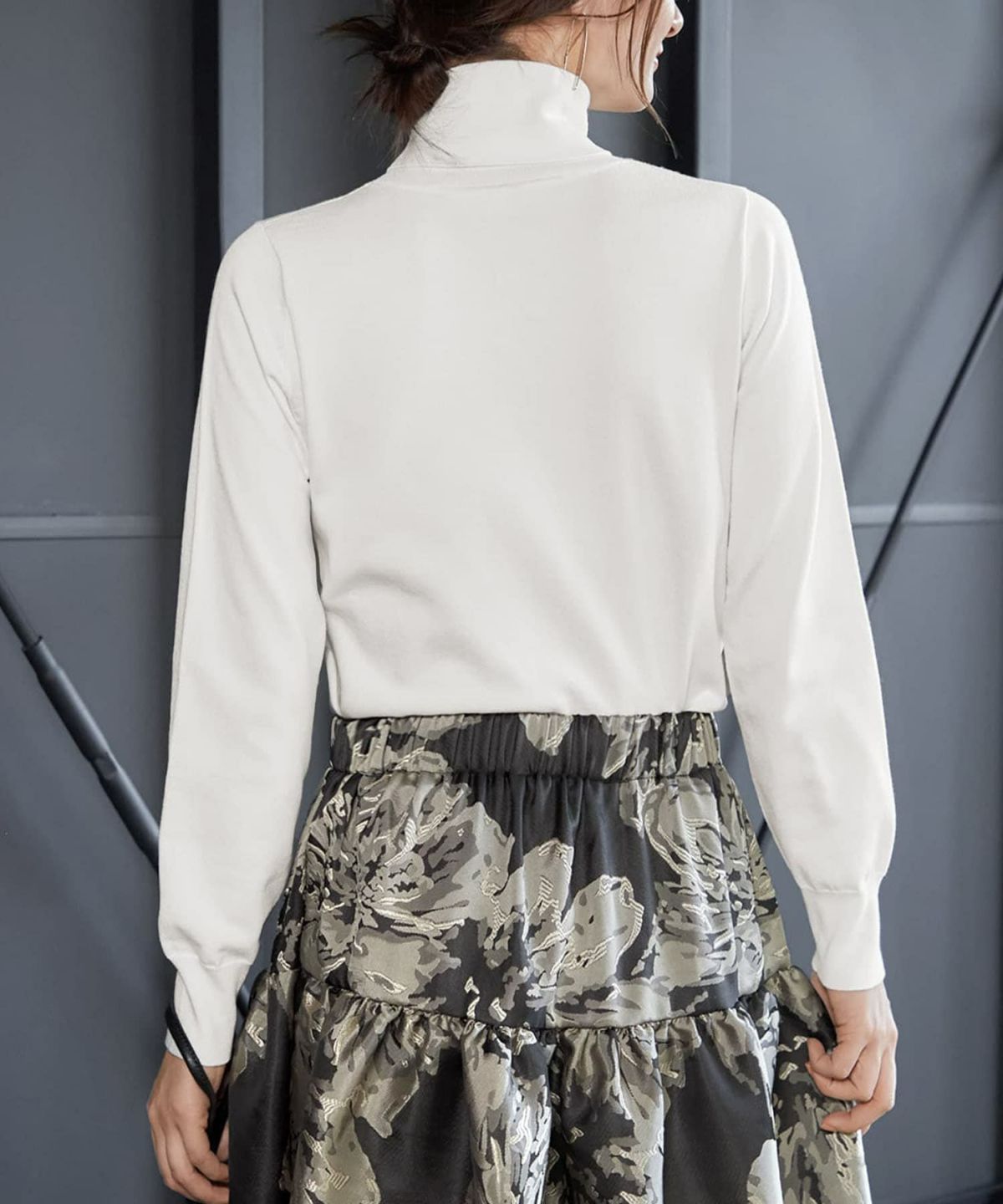 着用イメージ 165cm ホワイト