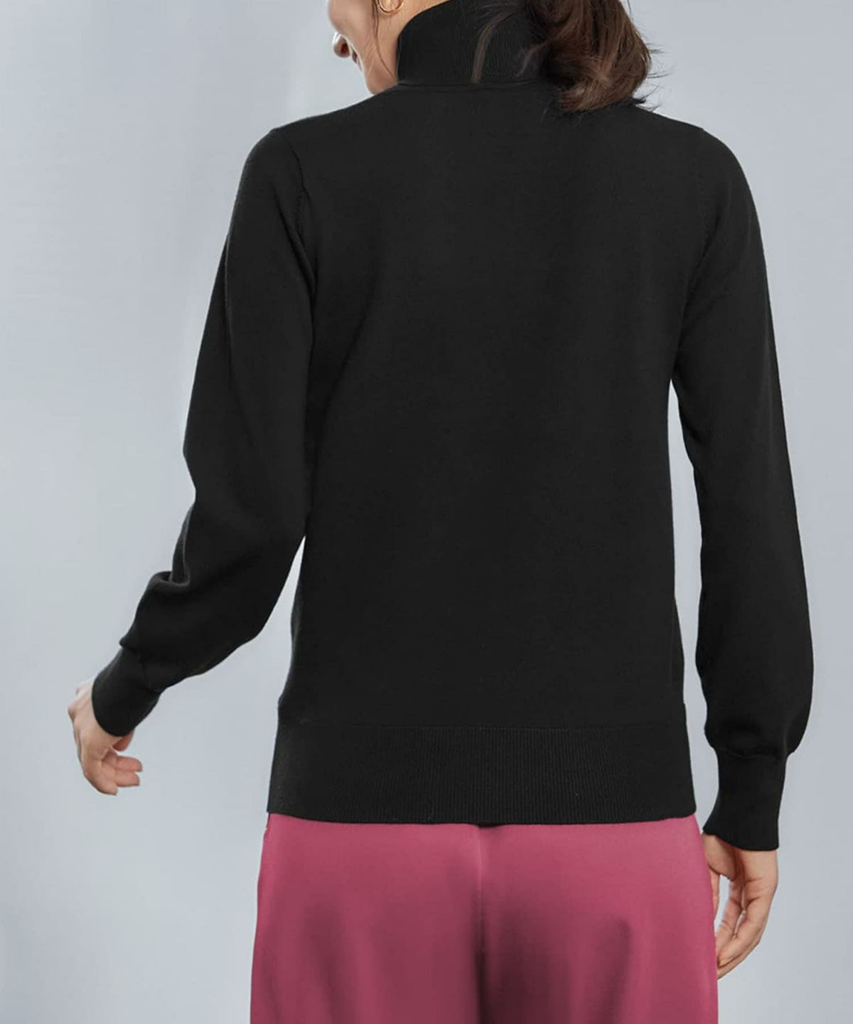 着用イメージ 165cm ブラック