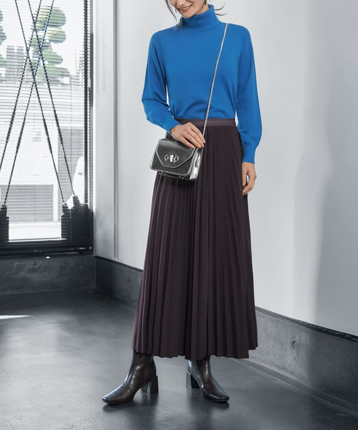 着用イメージ 165cm ブライトブルー