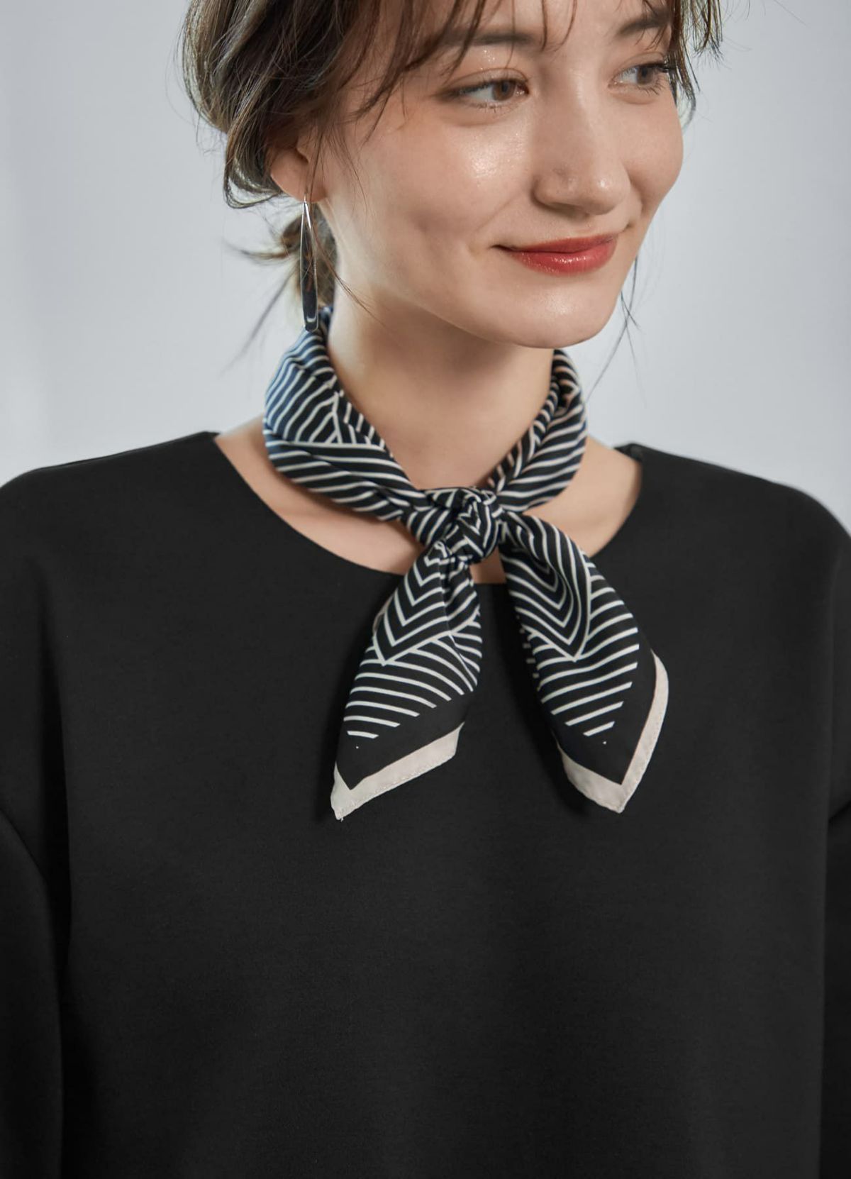 着用イメージ 165cm ブラック