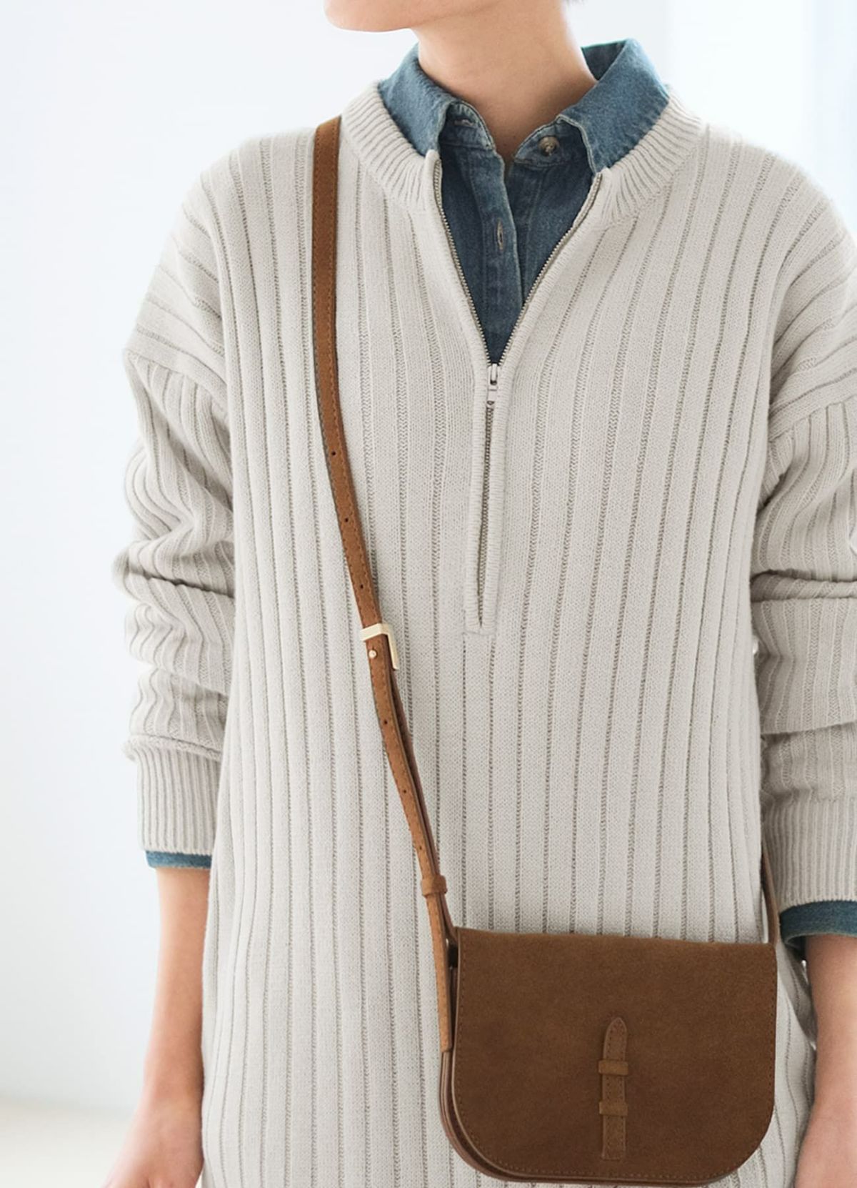 着用イメージ 165cm 着用サイズ 02 ブライトグレー