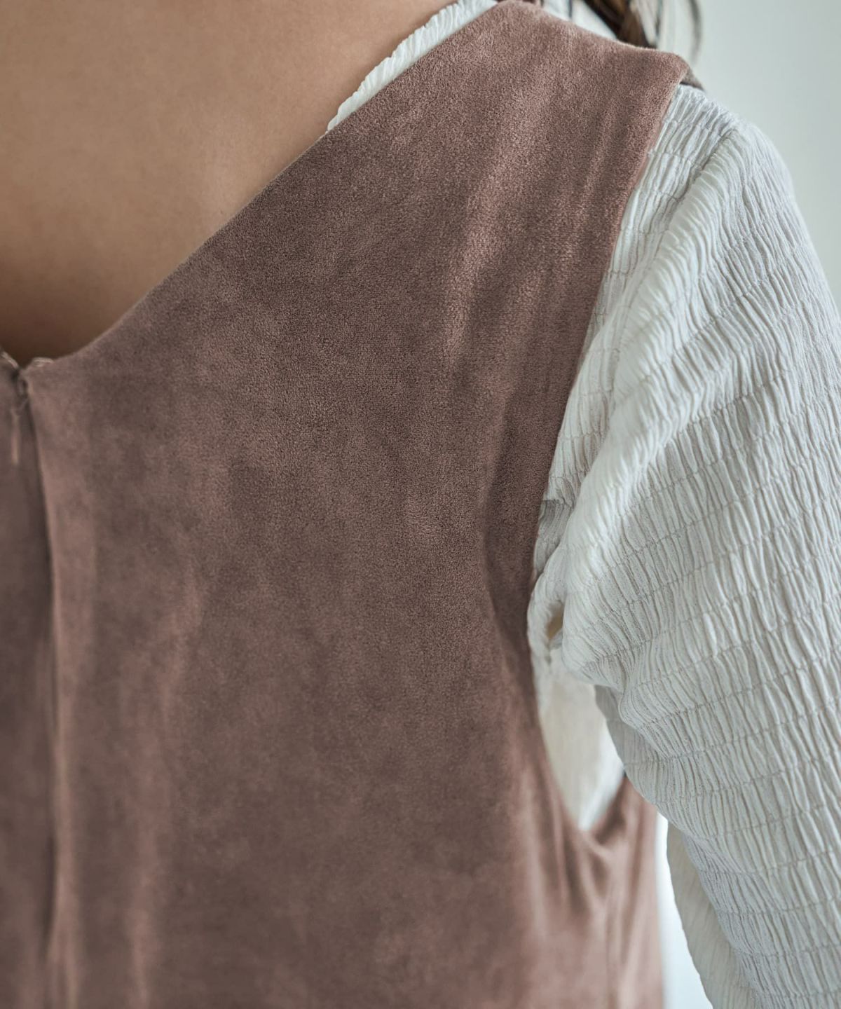 着用イメージ 168cm グレイッシュブラウン 02サイズ