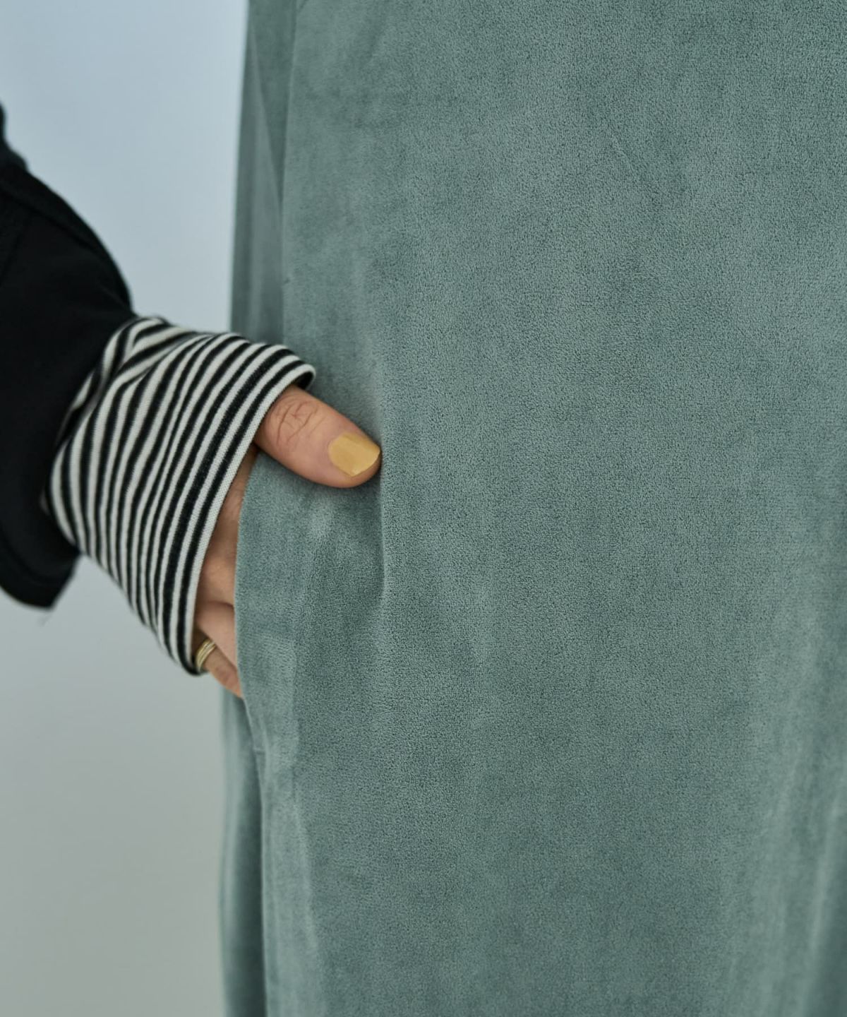 着用イメージ 168cm グレイッシュブラウン 02サイズ