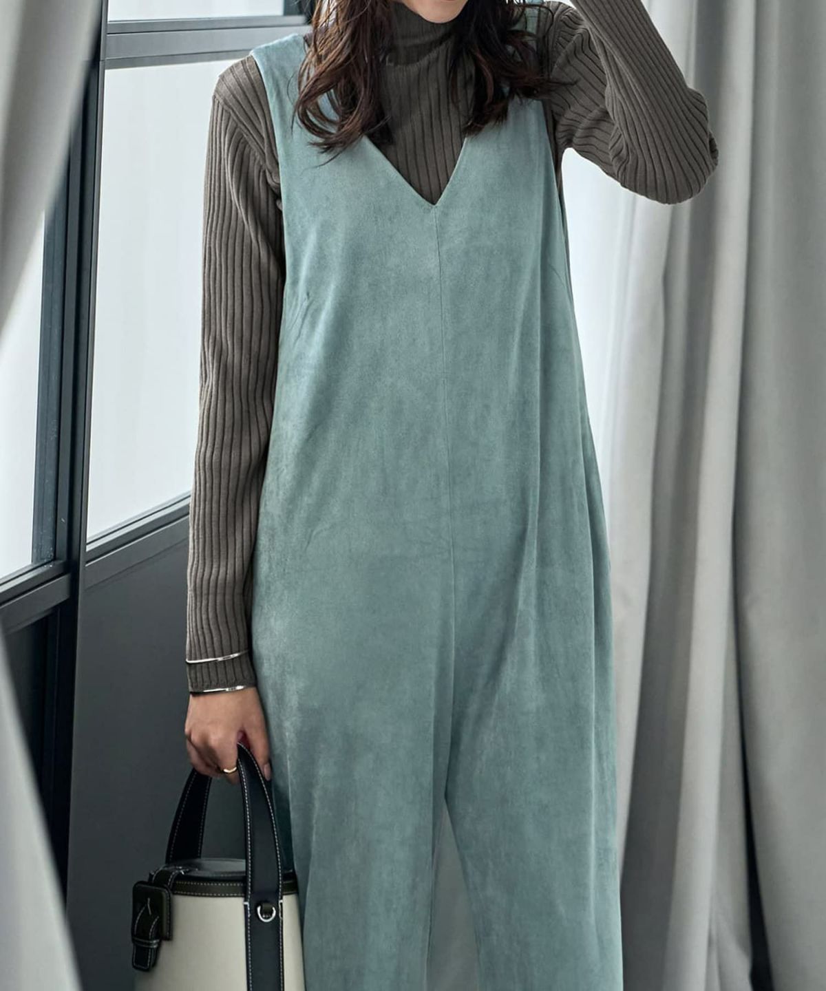 着用イメージ 168cm ミントグリーン 02サイズ