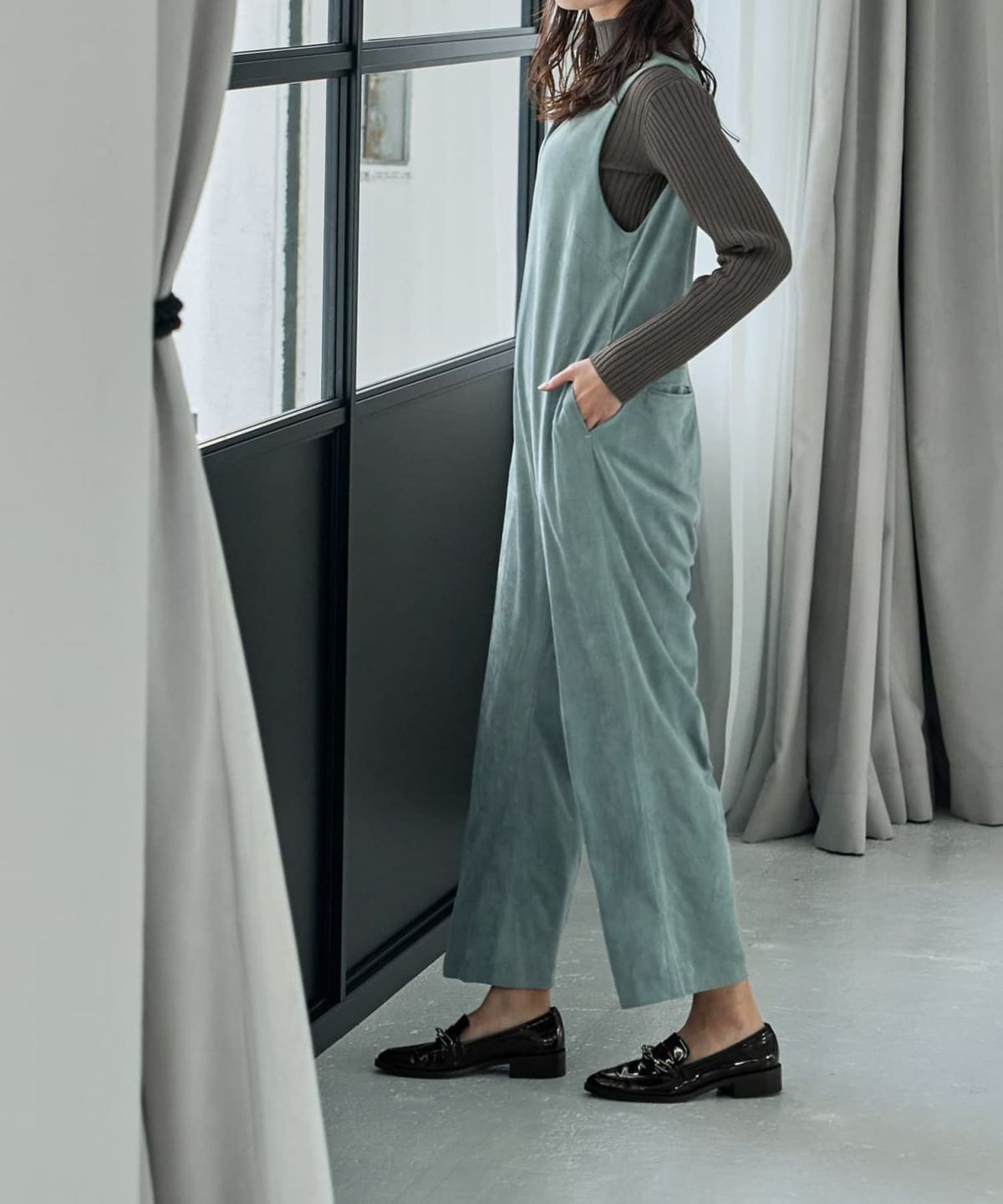 着用イメージ 168cm ミントグリーン 02サイズ