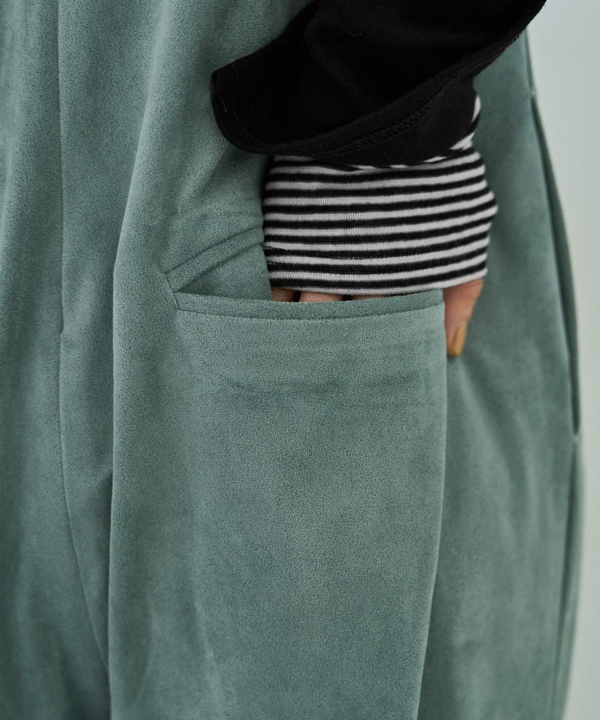 着用イメージ 168cm ミントグリーン 02サイズ