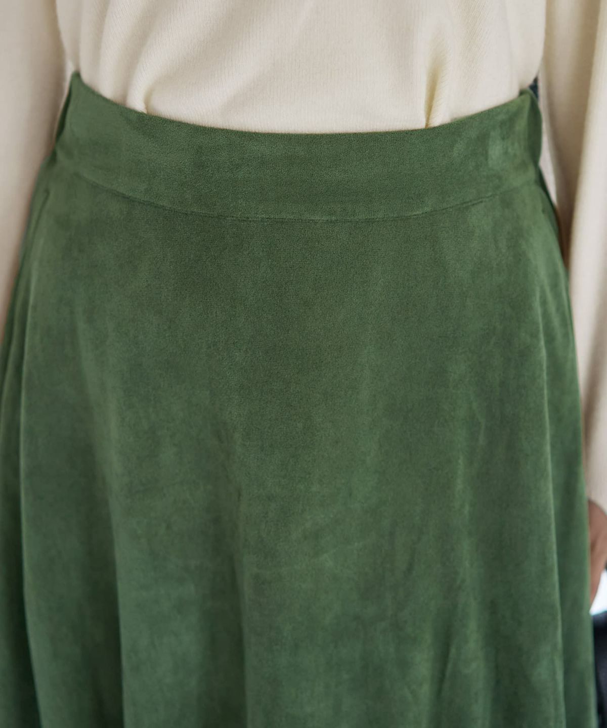 着用イメージ 166cm グリーンティー 02サイズ