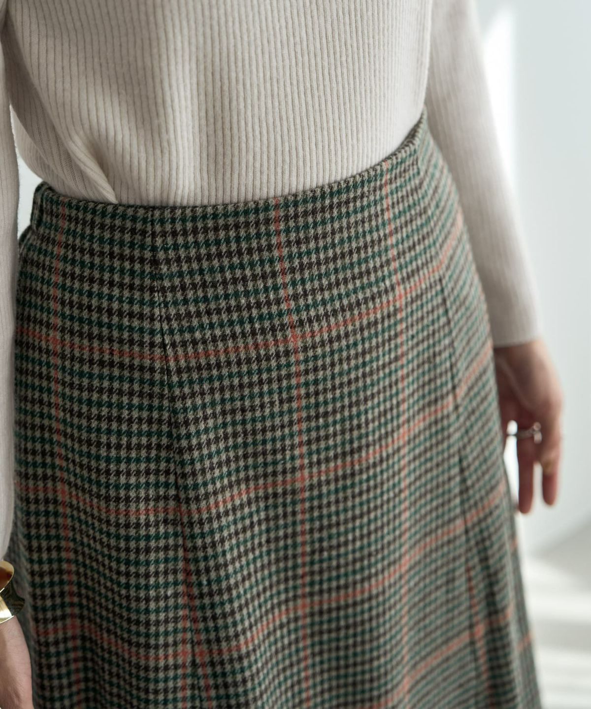 着用イメージ 165cm グレーミックス 02サイズ