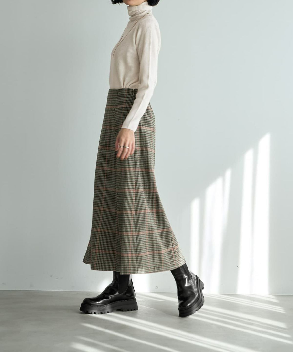 着用イメージ 165cm グレーミックス 02サイズ