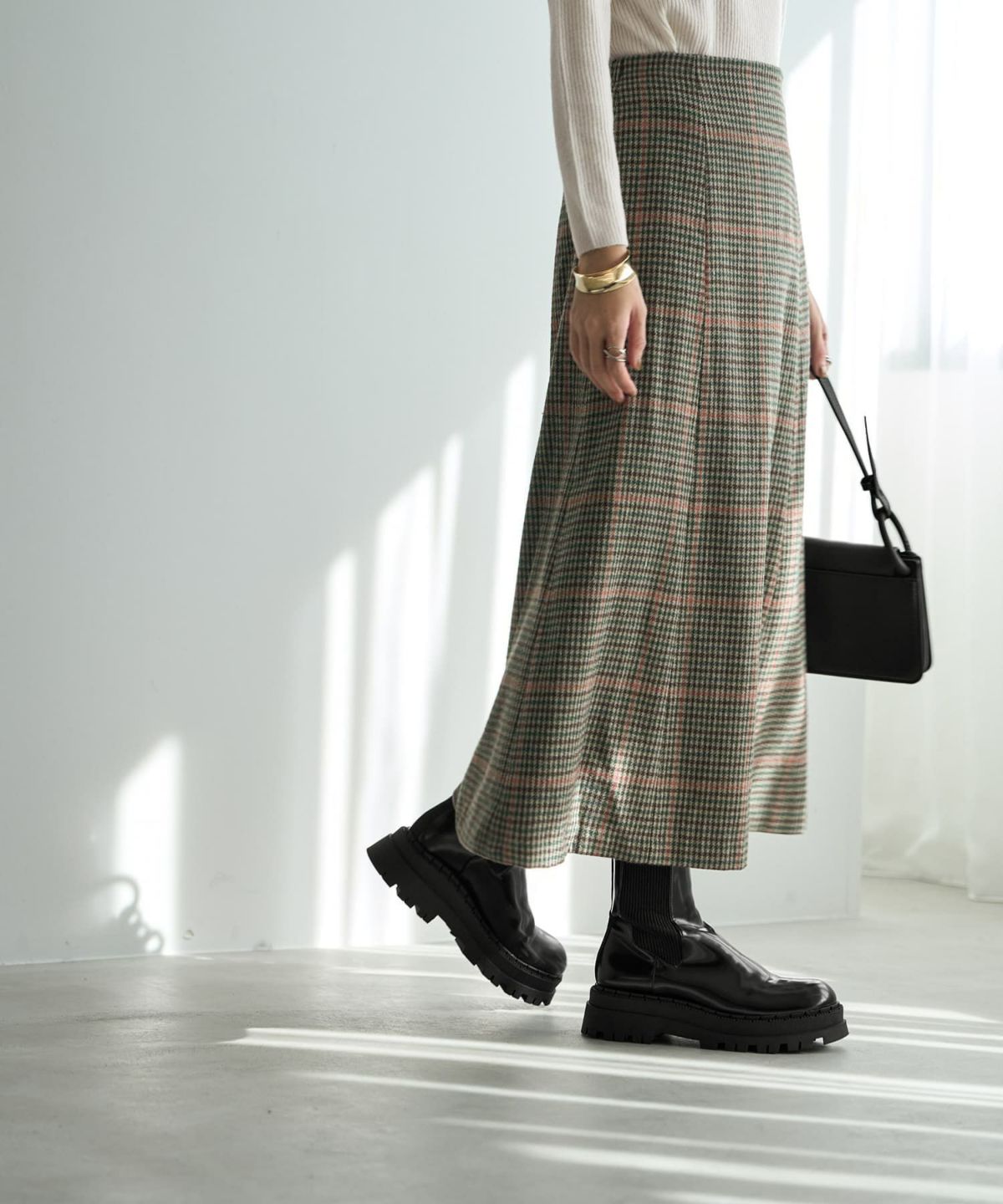 着用イメージ 165cm グレーミックス 02サイズ