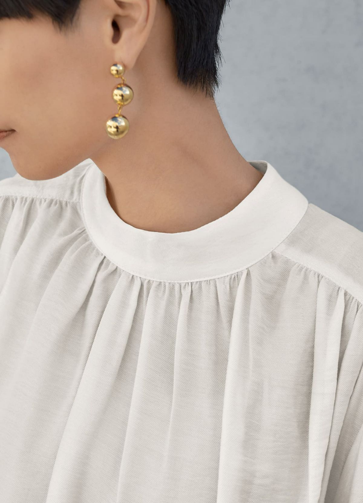 着用イメージ 165cm ホワイト